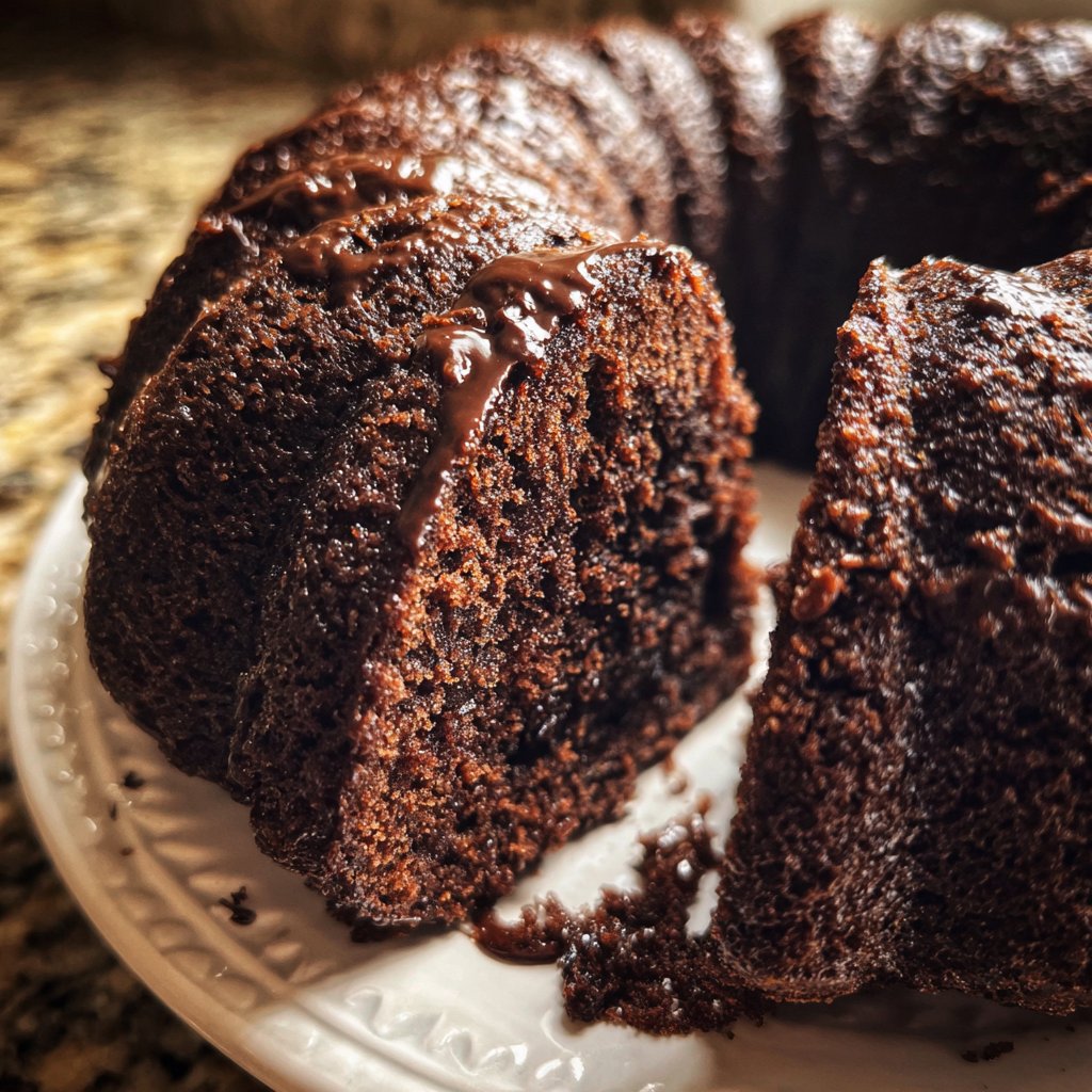Gesunder Schokoladenkuchen ohne Zucker