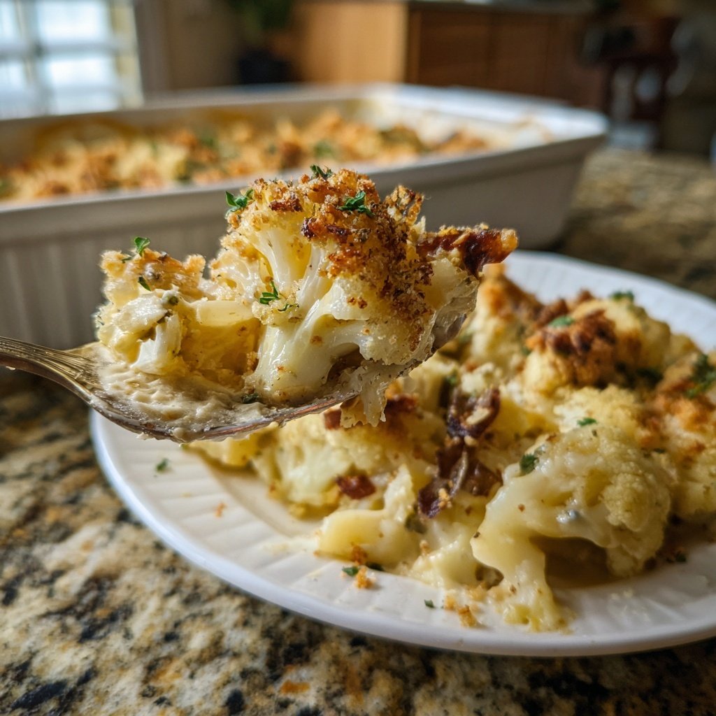 Blumenkohl Auflauf Vegan