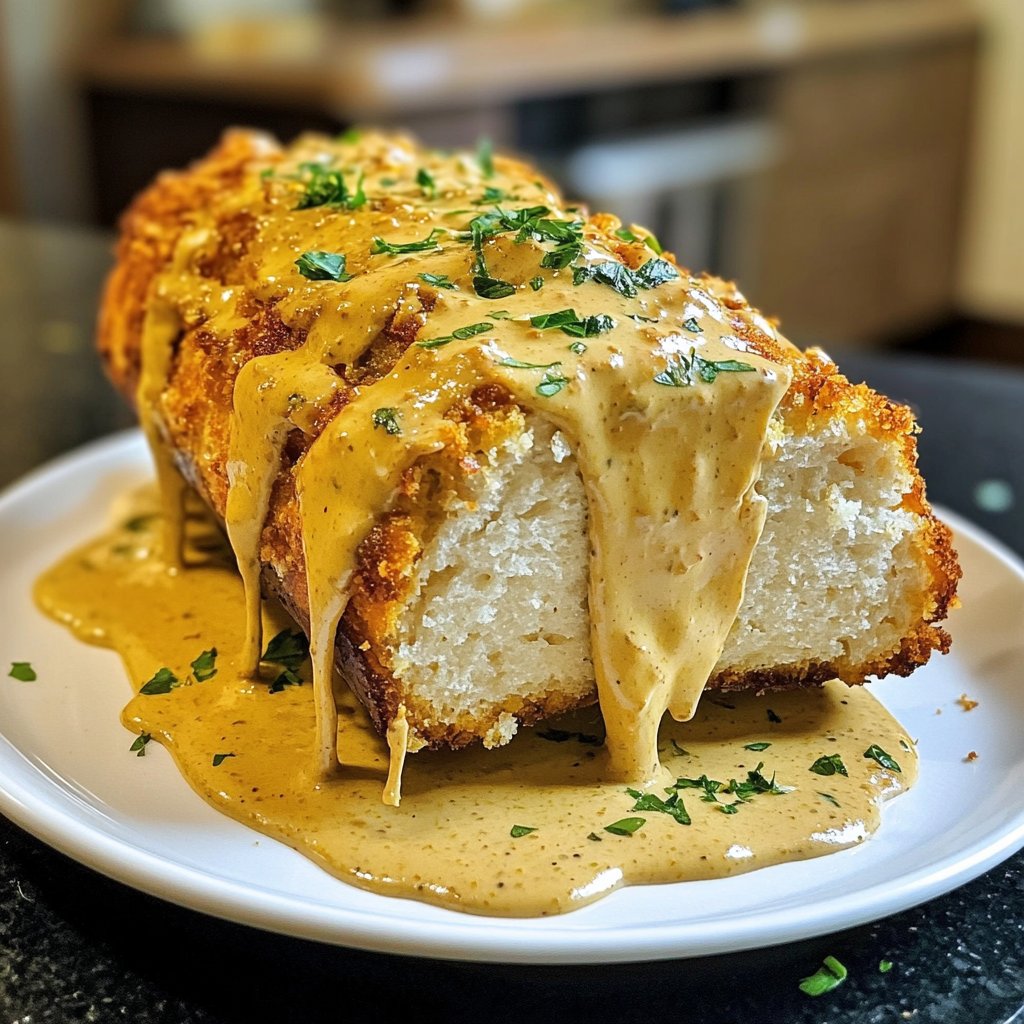 Hähnchenbrust mit Senfsauce