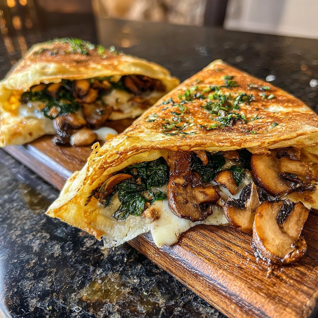 Pfannkuchen herzhaft gefüllt