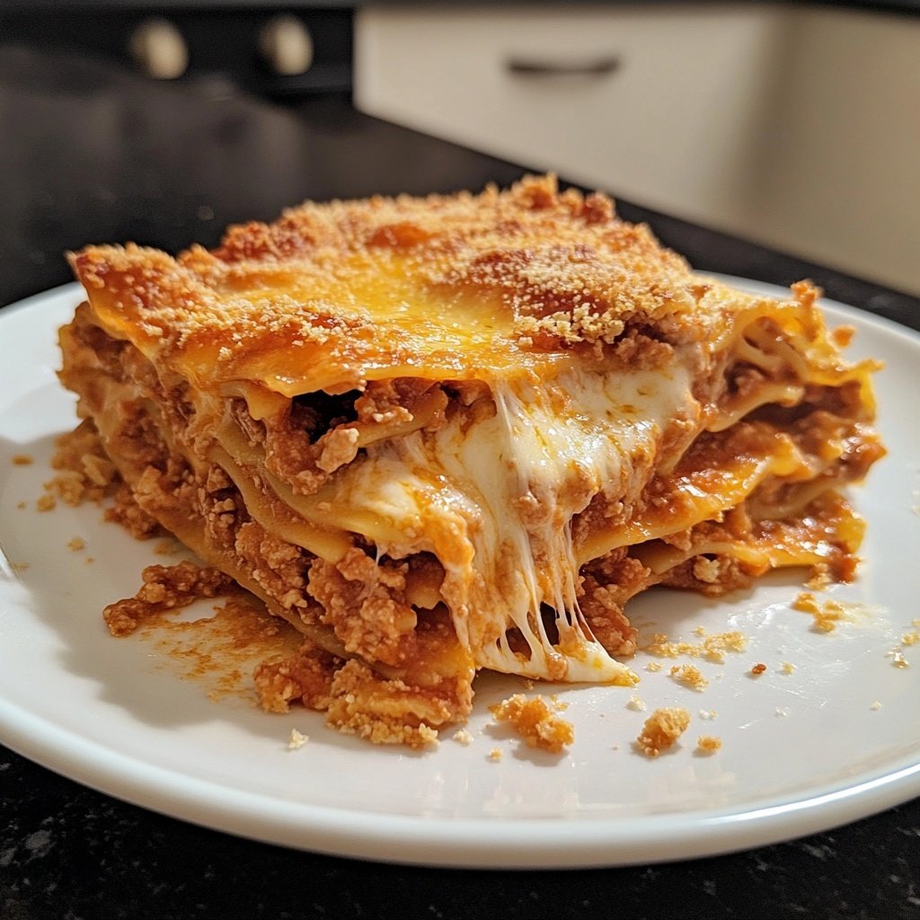Hackfleisch Lasagne Pfanne
