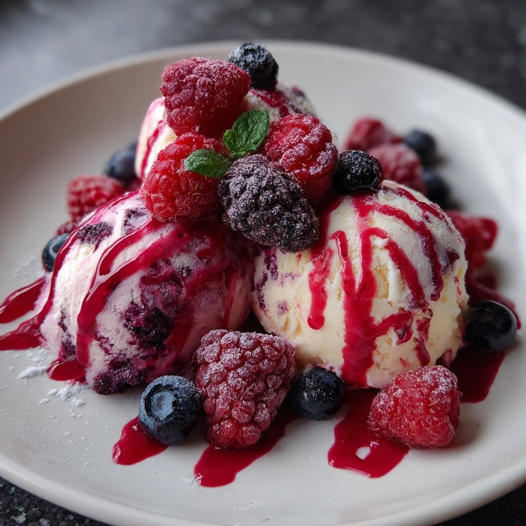 Eis Selber Machen Mit Beeren