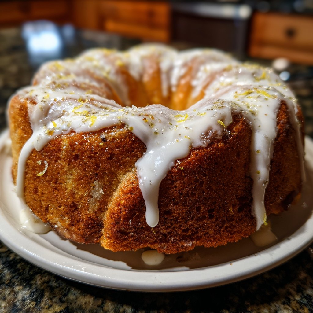 Zitronenkuchen mit Joghurt