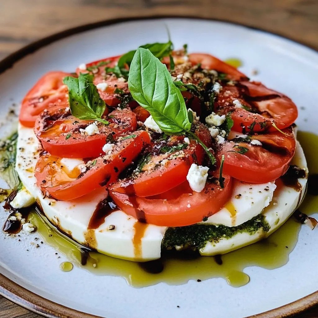 Gourmet Caprese-Törtchen