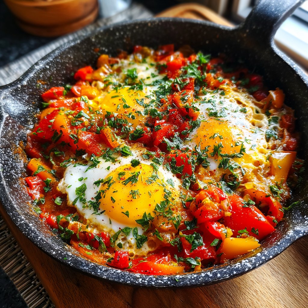 Shakshuka mit Paprika