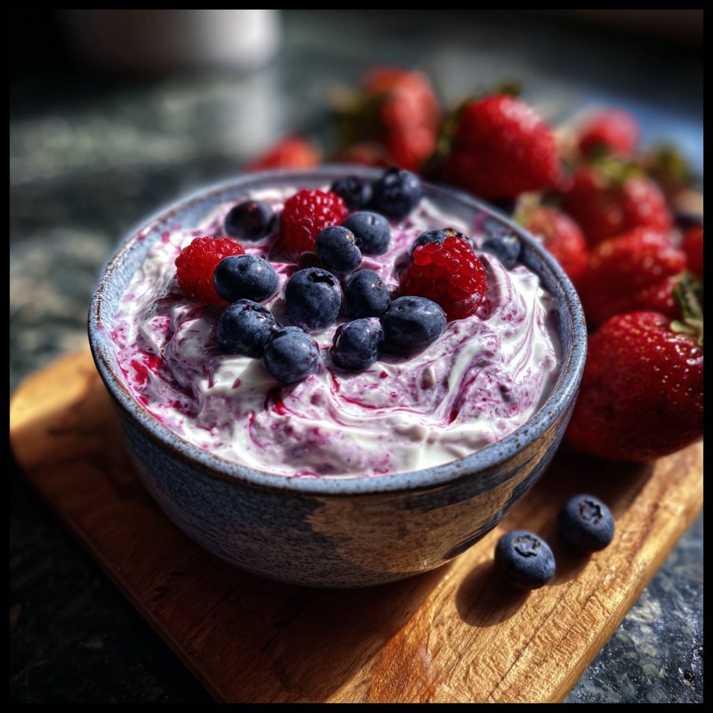 Frühstücksideen mit Beerenquark