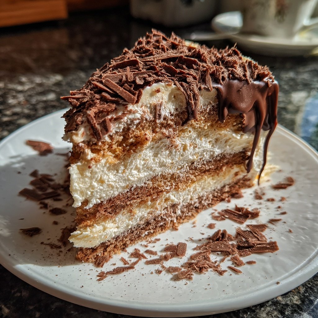 Geburtstagskuchen mit Schokolade