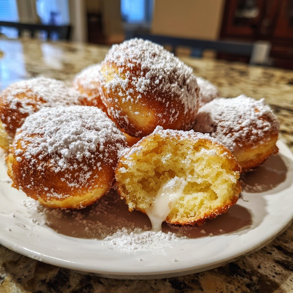 Quarkbällchen ohne Frittieren