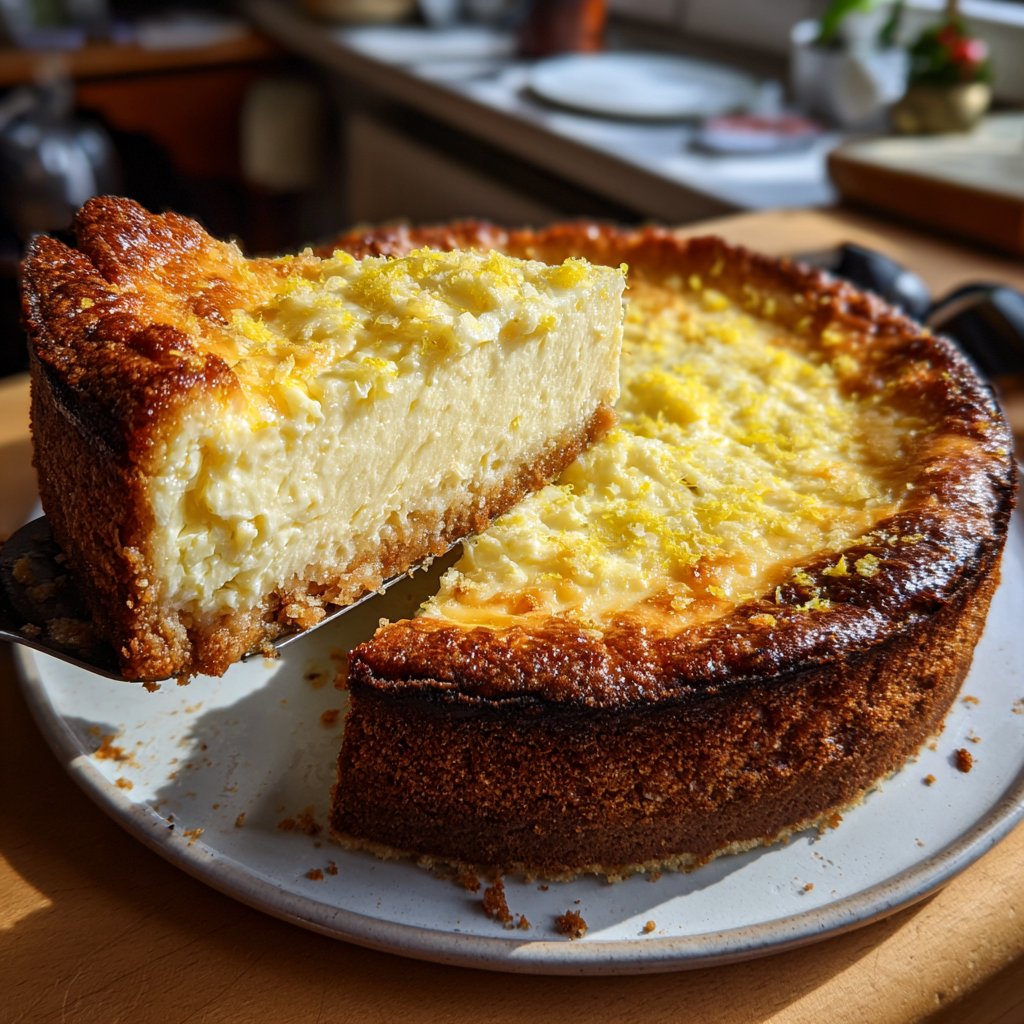 Käsekuchen ohne Boden