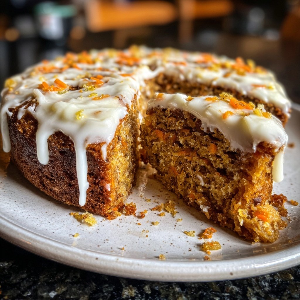 Karottenkuchen Mit Frischkäse Frosting