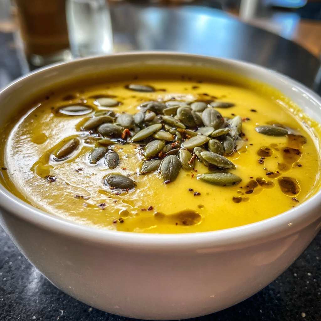 Kürbissuppe sämig mild
